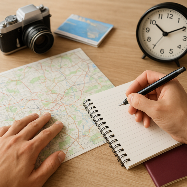Cómo organizar un viaje corto paso a paso para aprovechar cada hora